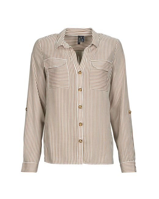 Vero Moda Blouse Vmbumpy in het Gray