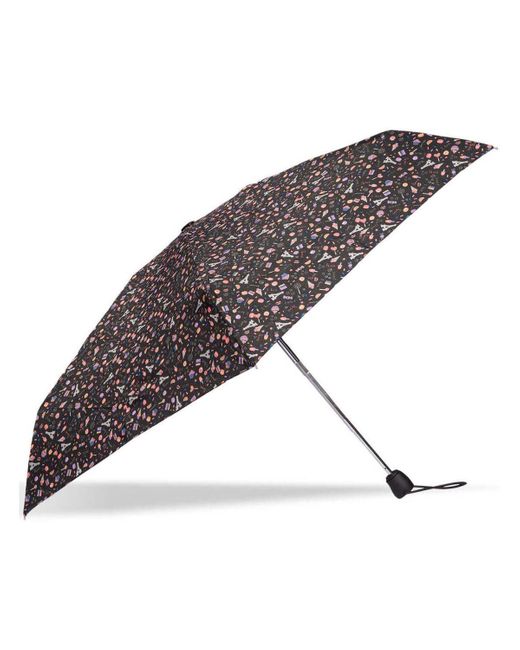 Parapluies Parapluie mini léger pliant Isotoner en coloris Brown