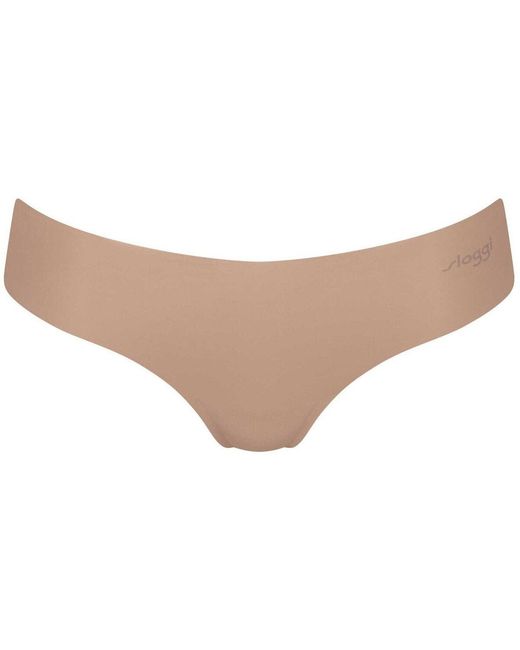 Strings String Zero Microfiber Hipstring 2.0 Sloggi en coloris Natural