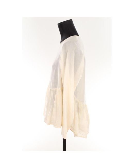 Blouses Top en coton Des Petits Hauts en coloris Natural