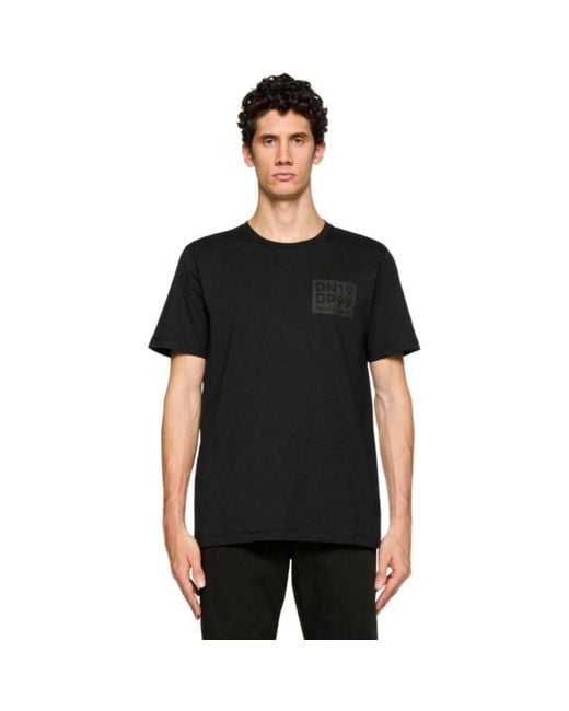 T-shirt Dondup pour homme en coloris Black