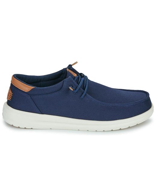 HeyDude Herrenschuhe Paul Canvas in Blue für Herren