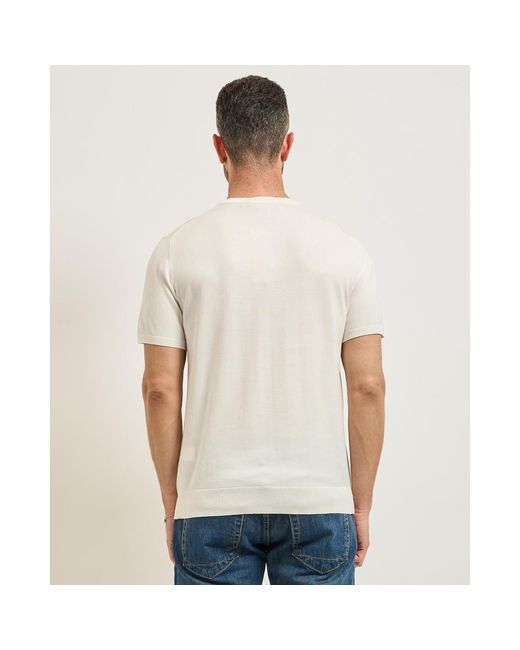 Pull Pull Settemezzo avec Côtes SETTE/MEZZO pour homme en coloris White