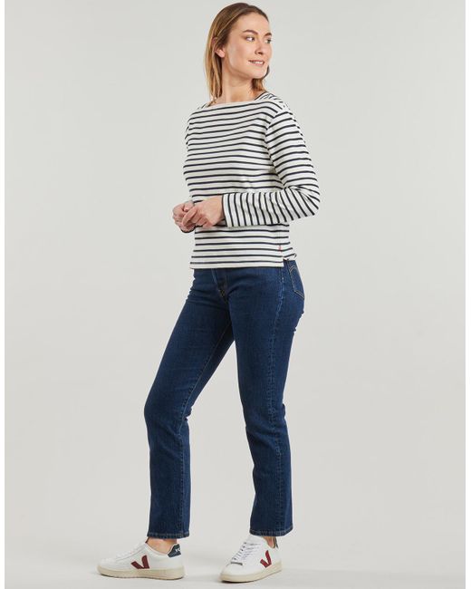 Levi's Gray Langarmshirt Bay Sailor Ls Tee