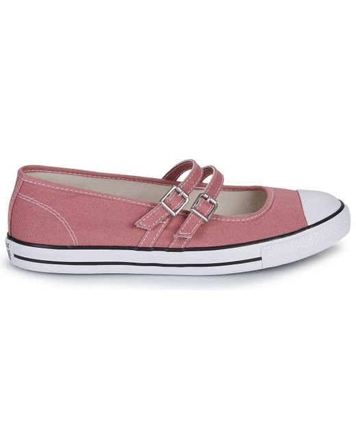 Ballerines CHUCK TAYLOR ALL STAR DAINTY MARY JANE Converse en coloris Purple