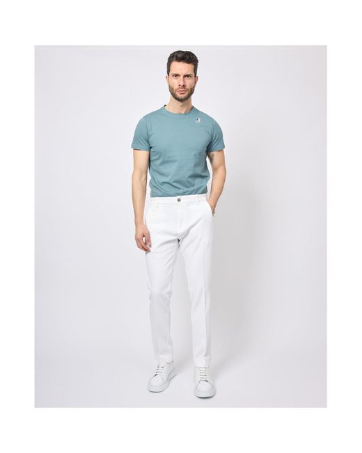 Pantalon Pantalon chino en coton pour Yes Zee pour homme en coloris White