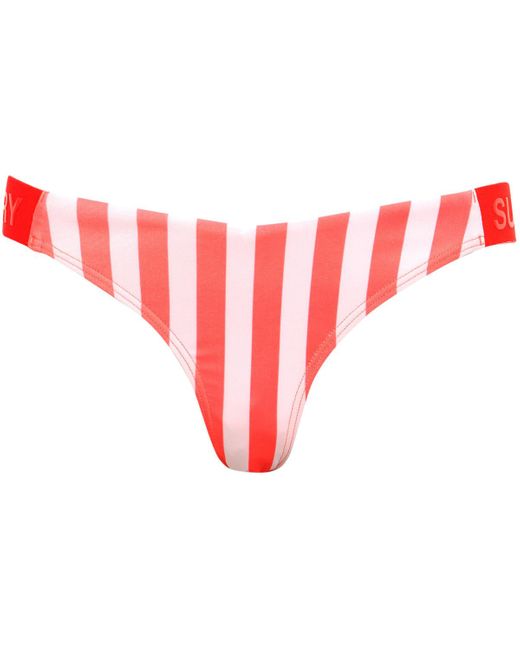 Maillots de bain Bas de maillot de bain Superdry en coloris Red