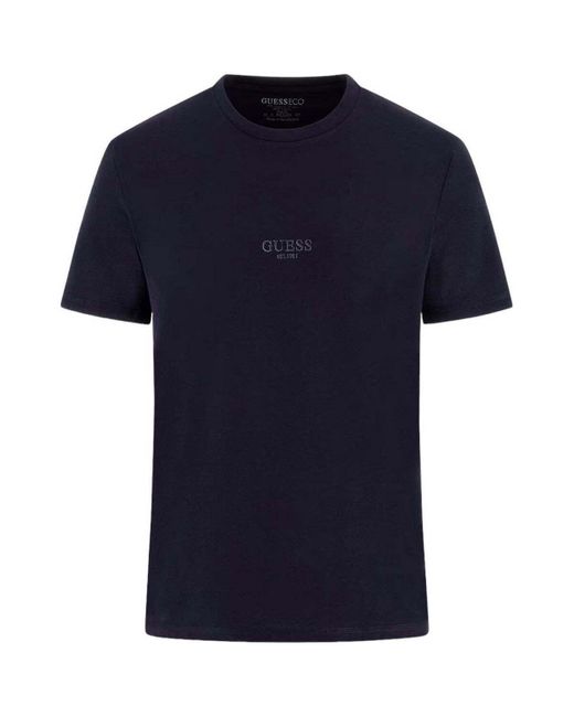 T-shirt Guess pour homme en coloris Blue
