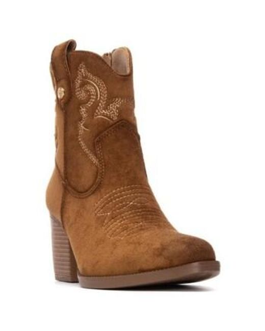 Refresh Enkellaarzen 173014 in het Brown