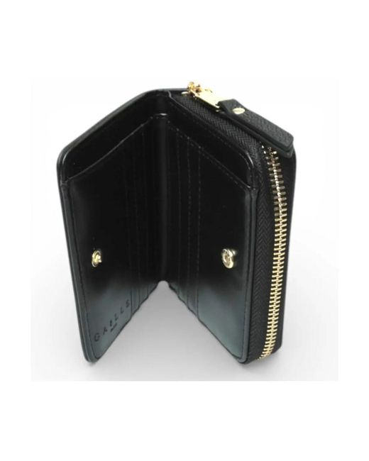 Portefeuille Portefeuille Mini Zip de Paris Noir Gaelle Paris en coloris Black