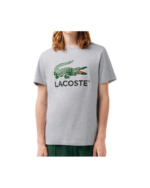 T-shirt TH1285 Lacoste pour homme en coloris Gray