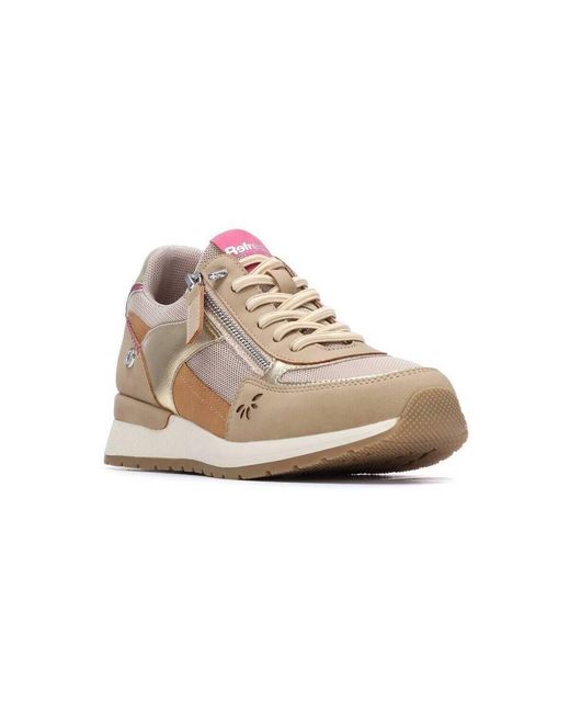 Baskets basses 17513202 Refresh en coloris Natural