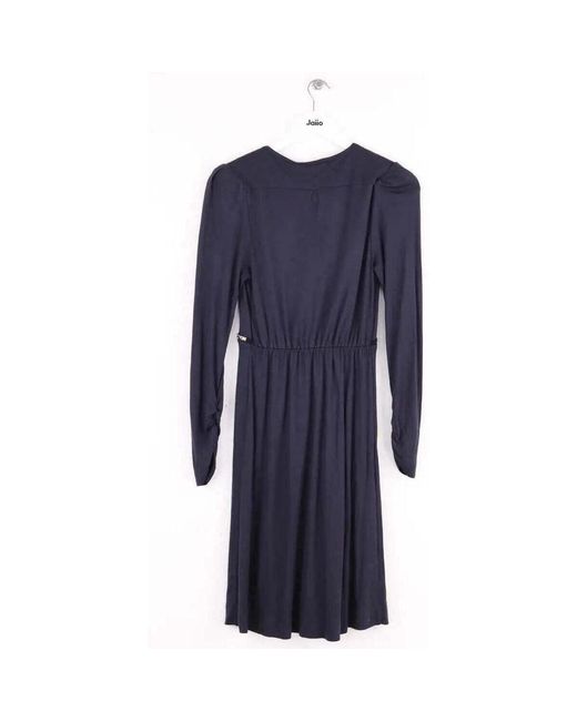 Robe Robe Bleue Sandro en coloris Blue