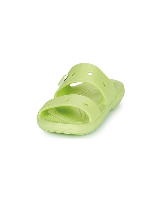 Mules CROCSTM en coloris Green