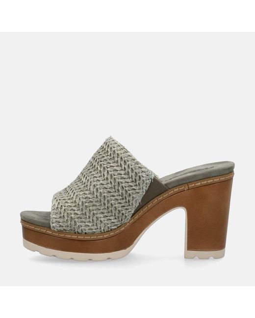Mules CIABATTE TACCO Refresh en coloris Green