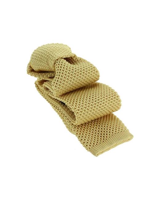 Cravates et accessoires Cravate tricot ARCOBALENO Clj Charles Le Jeune pour homme en coloris Yellow