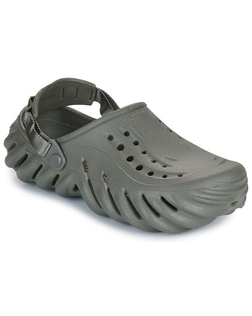 CROCSTM Klompen Echo Clog in het Gray voor heren