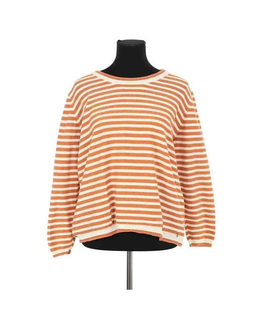Pull Pull rose Des Petits Hauts en coloris Orange