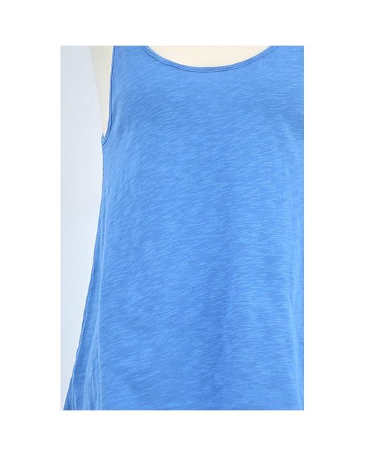 Blouses Top sans manche en coton Ba&sh en coloris Blue