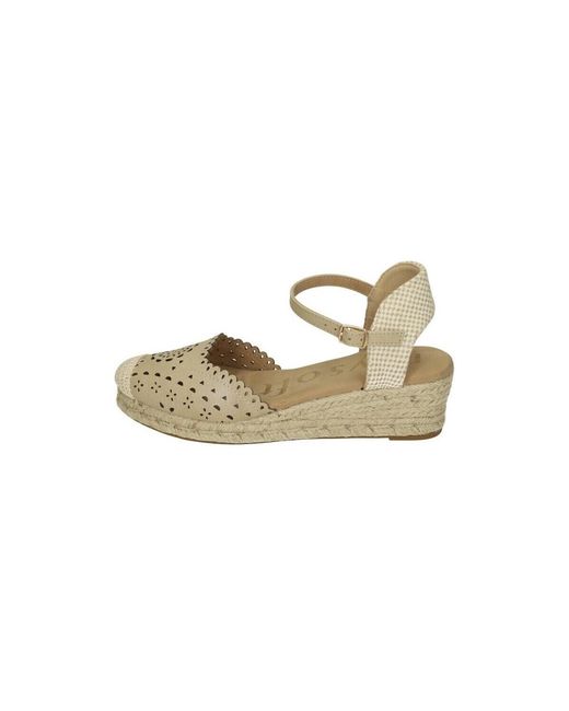 Espadrilles Mysoft en coloris Metallic