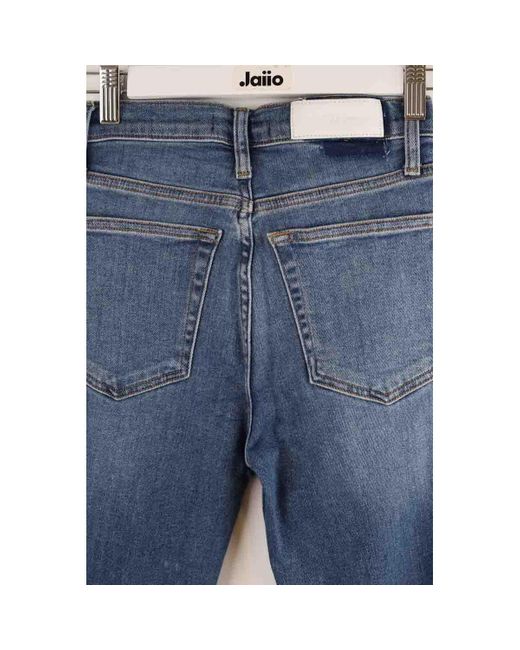 Jeans Jean slim en coton Re/done en coloris Blue