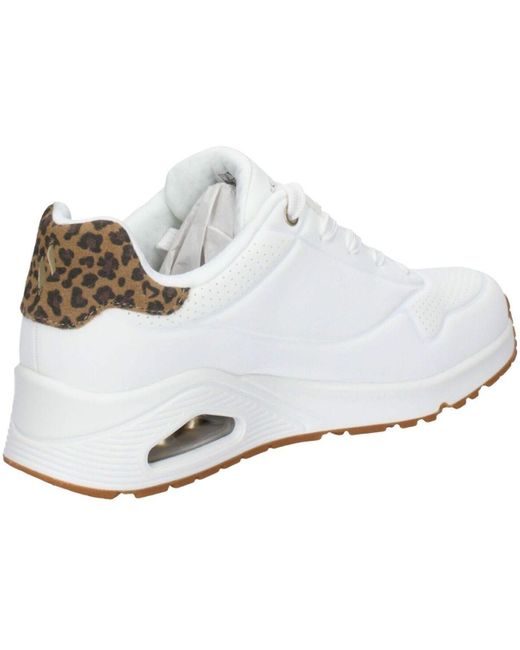 Baskets basses Skechers en coloris White
