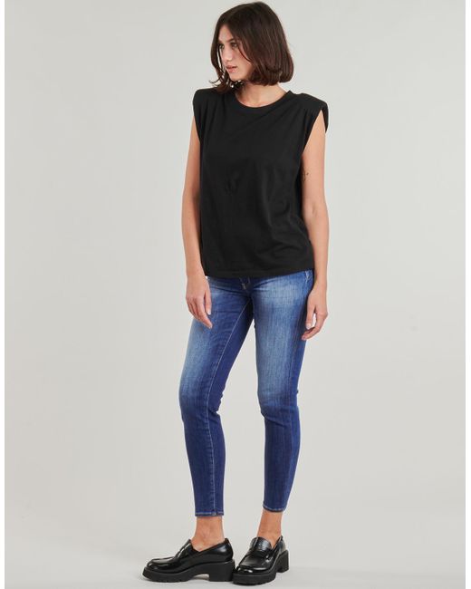Le Temps Des Cerises Blue Slim Fit Jeans Pulphigc
