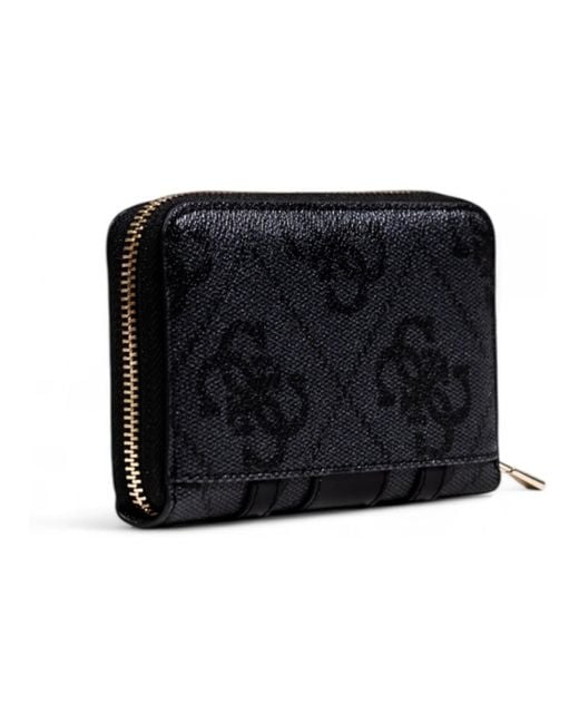 Portefeuille ERENIA SLG MEDIUM ZIP AROUND SWSO78 38140 Guess en coloris Black