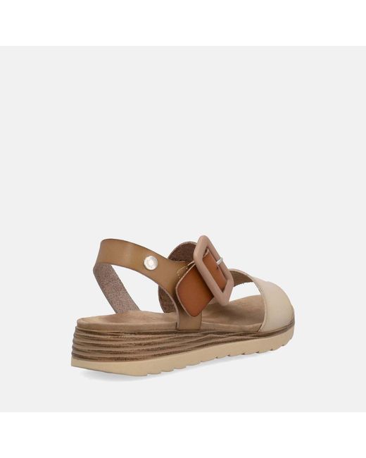 Sandales Compensées Sandalo Refresh en coloris Brown