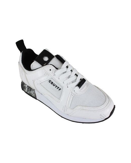 Cruyff Lage Sneakers Lusso White voor heren - Bespaar 6% - Lyst