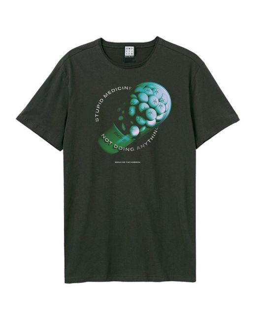 T-shirt Stupid Medicine Amplified pour homme en coloris Green