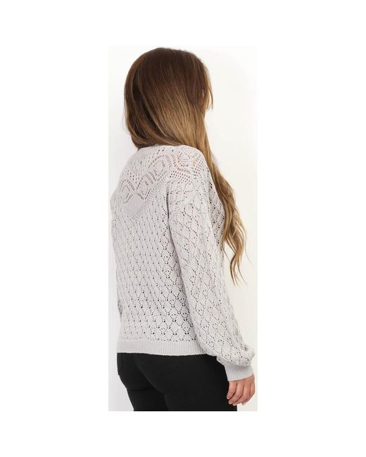 Pull Pulls Pour Femme La Modeuse en coloris Gray