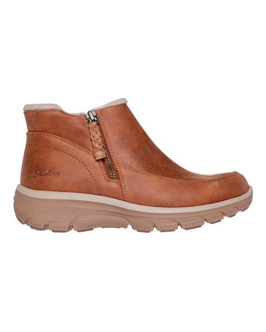 Bottines BOTÍN EASY GOING - INTO FALL 168031 CAMEL Skechers en coloris Brown