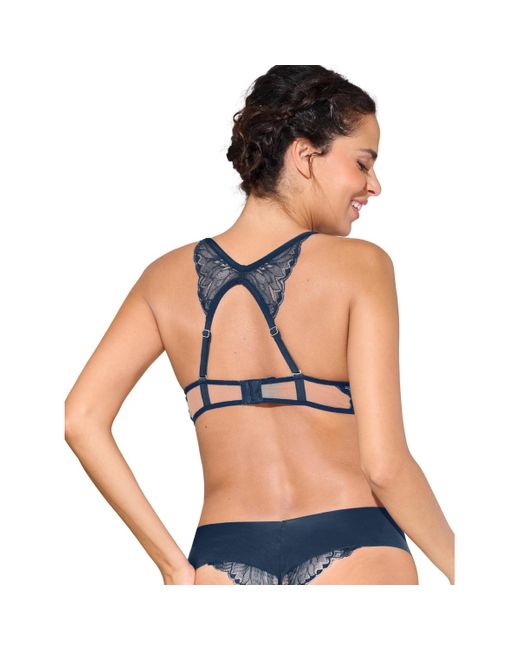 Rembourrés Soutien-gorge push-up multipositions CHARISMA Lisca en coloris Blue