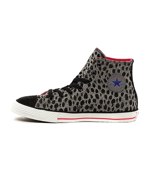Converse Sneakers All Star Felt Hi in het Black