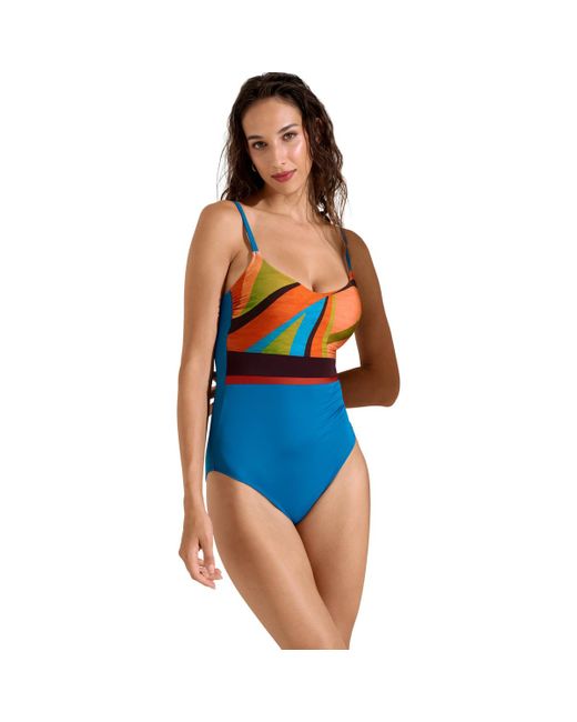 Lisca Badpak Eendelig Zwempak Met Beugel Meerdere Posities Viviero in het Blue