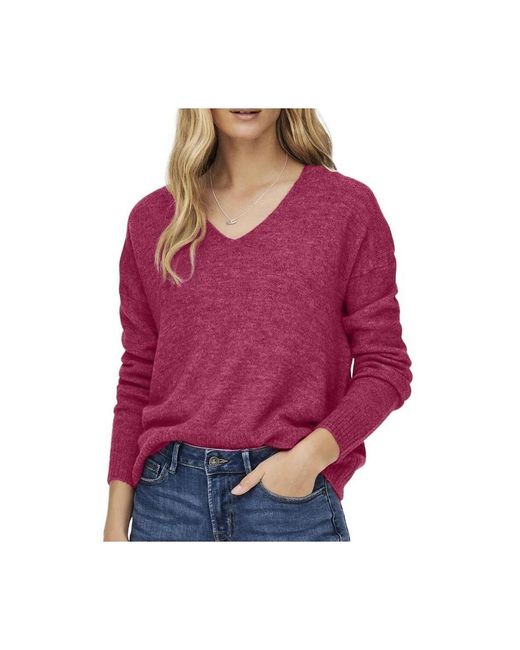 Pull Elanora Jdy en coloris Purple