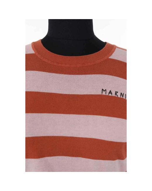 Pull Pull rose Marni en coloris Red