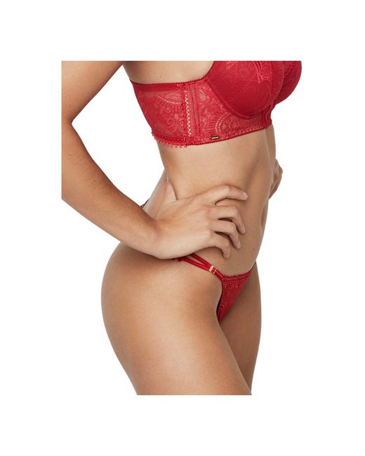 Strings String Aurum Selmark en coloris Red