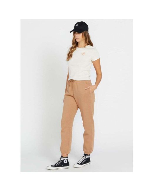 Pantalon Pantalon Stone Heart II - Mocha Volcom en coloris Natural