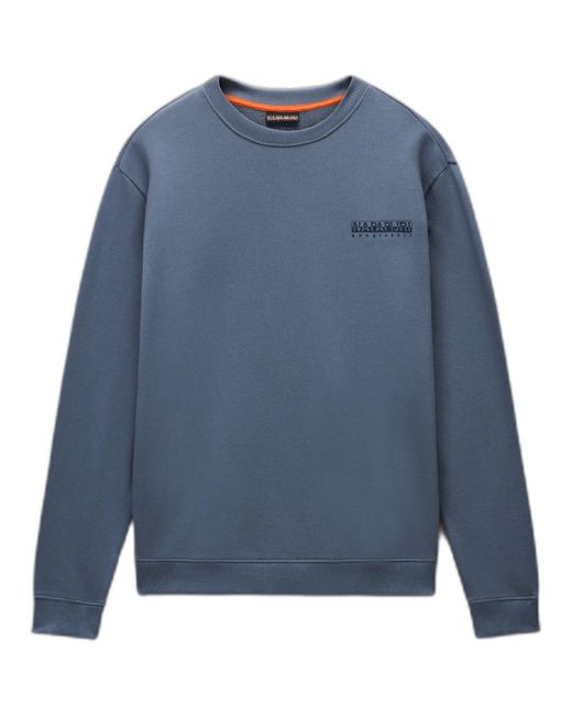 Napapijri Sweater Sweatshirt Sovana in het Blue voor heren