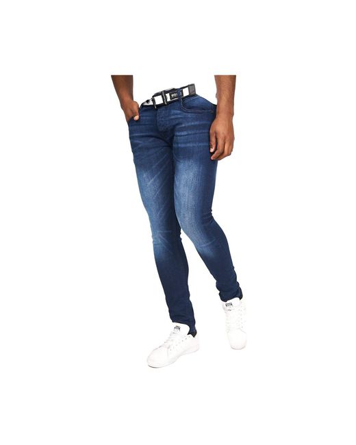 Jeans Barbeck Crosshatch pour homme en coloris Blue
