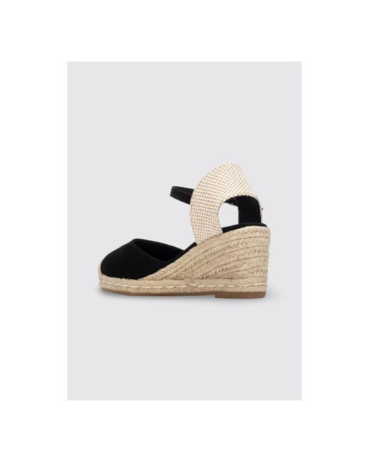 Espadrilles 175212 Refresh en coloris Black