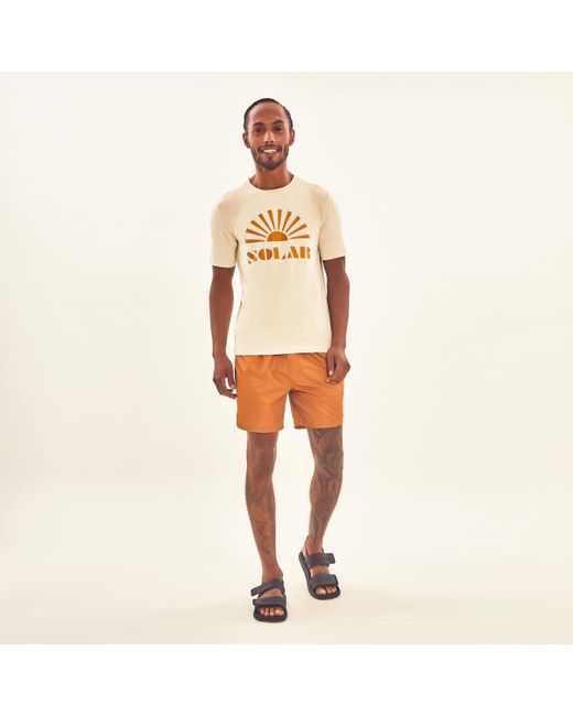 T-shirt Uv Line en coloris Natural