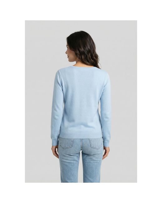 Pull 251-mkiss Morgan en coloris Blue