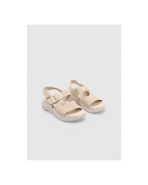 Sandales Compensées Java Limma en coloris White
