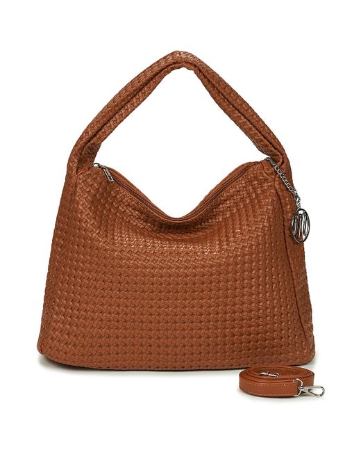 Borsa A Spalla Alea di Moony Mood in Brown