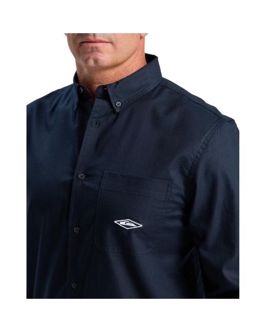 Chemise Diamond Quiksilver pour homme en coloris Blue