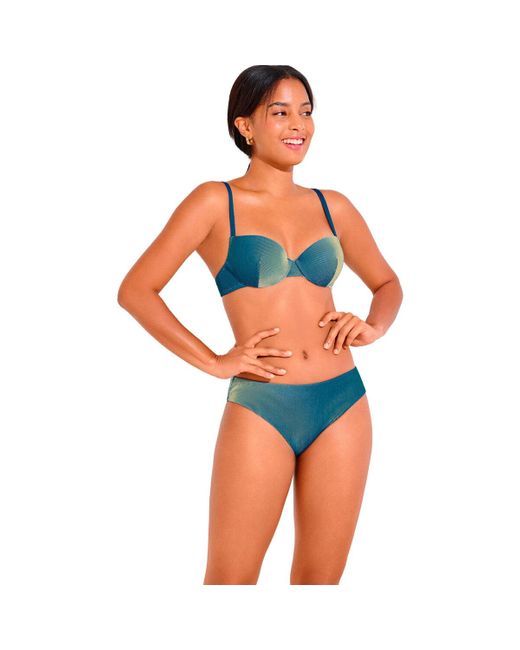Maillots de bain Bas maillot slip de bain NAIROBI Lisca en coloris Blue