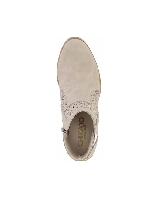 Bottines RAMBLA 04 CHIKA10 en coloris Natural